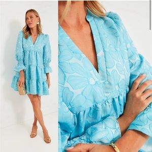 Pomander Place NEW Blue Daisy Jacquard
Kenzo Long Sleeve Mini Dress Size S